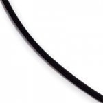 Necklace Rubber Black Cord For Pendant 18 Diameter 1.00mm SALE