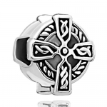 Pugster Celtic Cross Bead Charm Fit Pandora Charms Bracelet