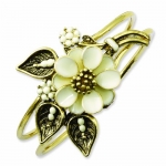 Genuine 1928 Boutique (TM) Bracelet. Gold-tone Flower Bracelet. 100% Satisfaction Guaranteed.