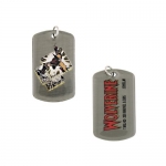 3D Wolverine Double Sided Dog Tag Necklace