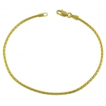 10 Karat Yellow Gold Popcorn Coreana Bracelet (1.5 mm Thick, 7.25 inch)