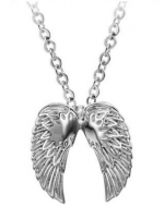 Stainless Steel Hero Wings Mens Pendant Necklace 20-SN3338