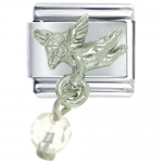 Pugster Buddhist Bracelet April Diamond Color Baby Angel Special Categories Italian Charm