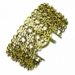 Genuine 1928 Boutique (TM) Bracelet. Gold-tone 7.5in Bracelet. 100% Satisfaction Guaranteed.