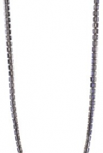 Kenneth Cole New York Urban Baguette Blue Baguette Snake Chain Long Necklace