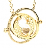 Harry Potter Gold Plated Time Turner Necklace, Pendant Necklace, Hermione Necklace
