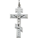 Sterling Silver St. Andrew Cross