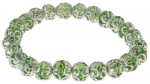 Peridot Green August Birthstone Stretchable Bracelet