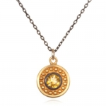 Satya Jewelry Citrine Auspicious Necklace