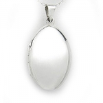 Sterling Silver Locket with 2 Frames - High Quality .925