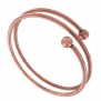 Ky & Co Bracelet Spiral Copper Ox Pl Coil Bangle Bracelet Large