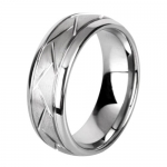 Men's Tungsten Ring/ Wedding Band (rg10) (8)