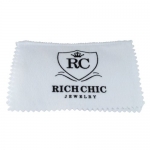 Rich Chic Jewelry Watch Bracelet Necklace White Polishing Cloth 4x6 2Ply