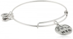 Alex and Ani Places We Love Russian Silver NYC Skyline Expandable Wire Bangle Bracelet, 7.25