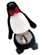 PENGUIN Crystal Necklace in Penguin Gift Box