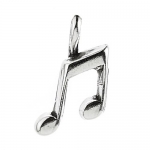 Sterling Silver Musical Notes Charm