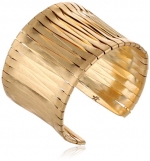 Kenneth Cole New York Gold-Tone Woven Cuff Bracelet