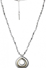 Kenneth Cole New York Tow-Tone Orbital Necklace