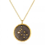 Satya Jewelry Zodiac Necklace (Gemini - Pearl)