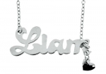 Adjustable Stainless Steel I Love Liam Necklace