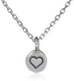 Satya Jewelry Mini Tender Heart Chain Necklace, 18