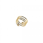 New 14K Gold Plated Magnetic Band Fits Ring Size 7 & up