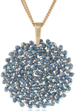 Kenneth Cole New York Woven Faceted Bead Pendant Necklace, 20