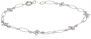 Sterling Silver Small Link Bracelet, 7.5