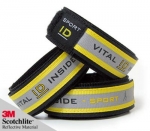 Sports Vital / Medical ID Adjustable Bracelet ~Personal ID ~ Yellow