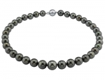 AAA Tahitian South Sea Cultured Pearl 10-11mm Necklace with 14K Gold Clasp 18 Inches