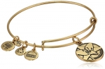 Alex and Ani Because I Love You Grandmother Rafaelian Gold Finish Expandable Bangle Bracelet