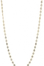CZ by Kenneth Jay Lane Classics Collection 60cttw Round Cubic Zirconia Continuous Strand Necklace, 36
