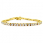 SuperJeweler H0404139-6.5 6.5 - Inch 1.83Ct Diamond Tennis Bracelet In 14K Yellow Gold