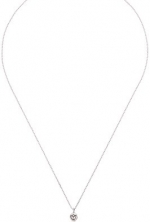 Satya Jewelry Classics Mini Lotus Necklace, 18