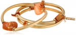 Kenneth Cole New York Orange Shell Stretch Bracelet Set