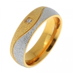 Imixlot Titanium Stainless Steel Mens Ladies Wedding Lover ring