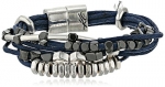 Kenneth Cole New York Bar Harbor Mixed Bead Multi-Row Cord Bracelet