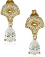 Myia Passiello Iconic Ring Pear Drop Earrings