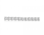 10ct Diamond Tennis Bracelet in 14K White Gold