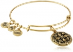 Alex and Ani Compass II EWB Rafaelian Gold Bangle Bracelet