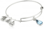 Alex and Ani Charity By Design Living Water International Rafaelian Silver Bangle Bracelet