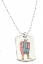 Marvel Comics The Mighty Thor Dog Tag with 22 Inch Necklace