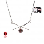Deadpool Sword Logo Stainless Steel Womens Pendant Necklace