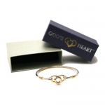 Gods Heart Clip Bangle Bracelet