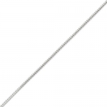 Sterling Silver 2mm Diamond-cut Round Franco Chain - 18 Inches Long