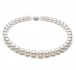 White 11-14mm AAA+ Quality South Sea 18K White Gold Pearl Necklace