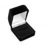 Novel Box Black Flocked Ring Gift Box Jewelry Display