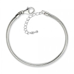 Silver Plated Bracelet with Extension