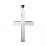 Sterling Silver Plain Cross Pendant